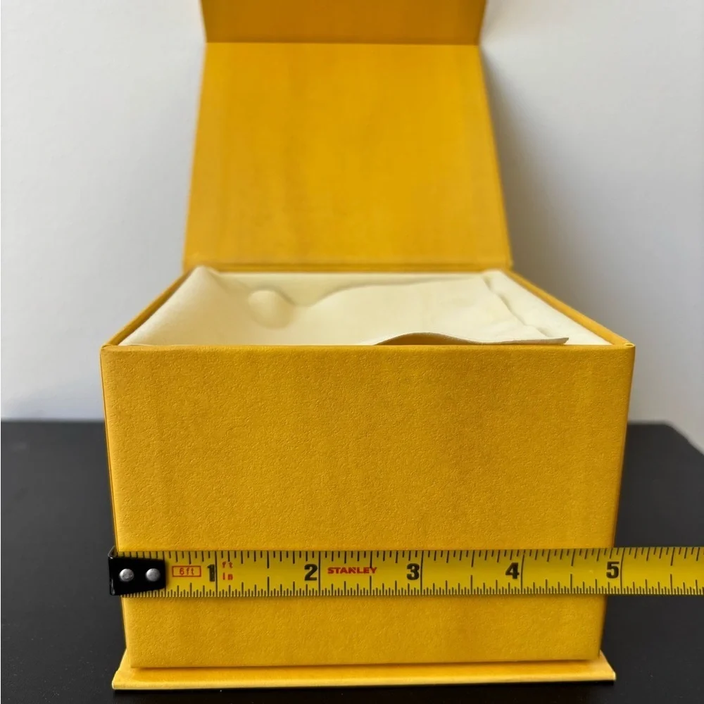Fendi Yellow Jewelry Box